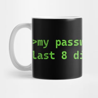 Password of Pi Mug